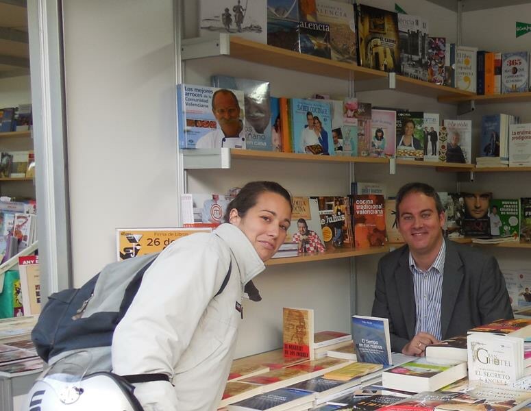 Me alegraría mucho saludarte en la Feria del Libro de Valencia 