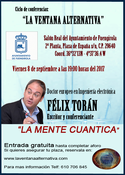 «La mente cuántica»: Conferencia en Fuengirola (Málaga)